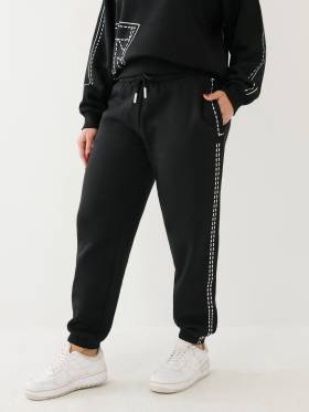 BIG T PUFF PRINT BOYFRIEND JOGGER