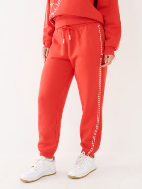 BIG T PUFF PRINT BOYFRIEND JOGGER