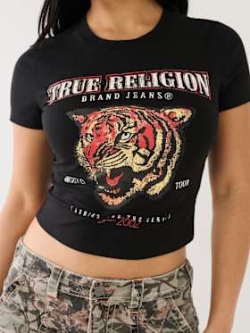 TIGER LOGO BABY TEE 
