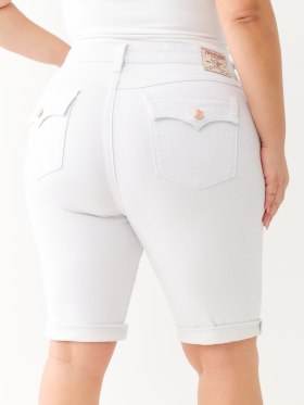 PLUS RILEY MID RISE BERMUDA SHORT