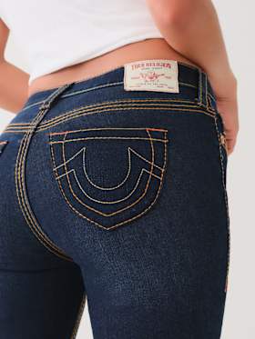 JENNIE SPADE POCKET BIG T SKINNY JEAN