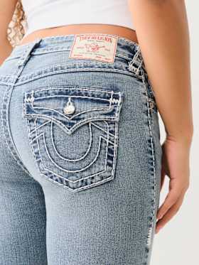 HALLE CRYSTAL SUPER T SUPER SKINNY JEAN