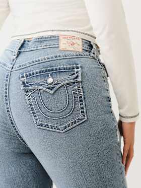 PLUS HALLE CRYSTAL SUPER T SUPER SKINNY JEAN