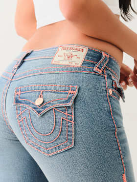 JOEY LOW RISE SUPER T FLARE JEAN