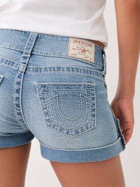 SAMMY MID RISE BIG T SHORT