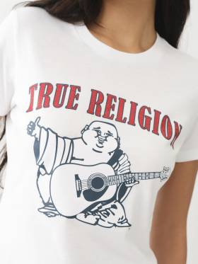 CRYSTAL BUDDHA LOGO TEE