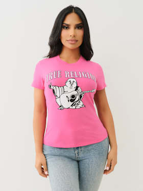 CRYSTAL BUDDHA LOGO TEE
