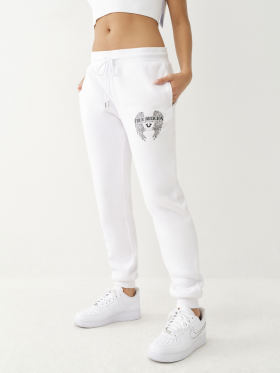 CRYSTAL WING DRAWSTRING JOGGER