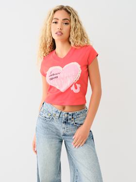 J'ADORE MON HEART BABY TEE