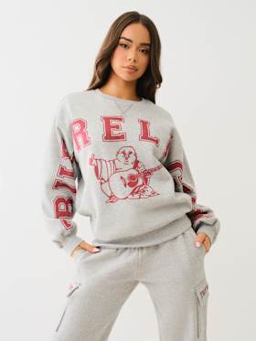 BOYFRIEND LOGO PULLOVER SWEATER