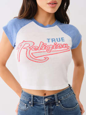 LOGO BURNOUT BABY TEE