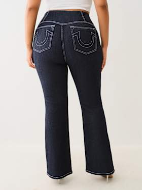 PLUS TRULY SNATCHED BECCA HIGH RISE BOOTCUT JEAN