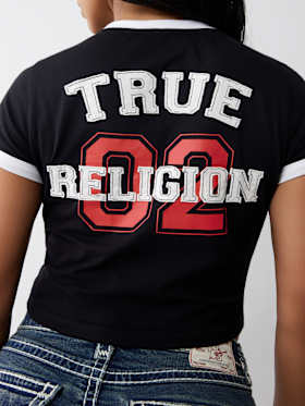 SPORTY LOGO BABY TEE