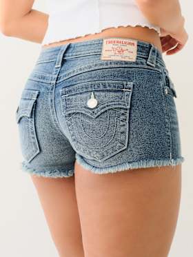 JOEY LOW RISE FRAYED SHORT