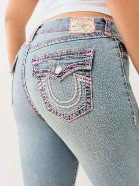 PLUS BECCA MID RISE SUPER T BOOTCUT JEAN