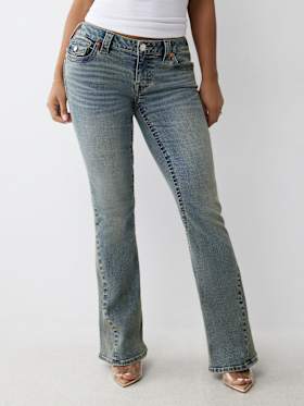 JOEY LOW RISE FLAP FLARE JEAN