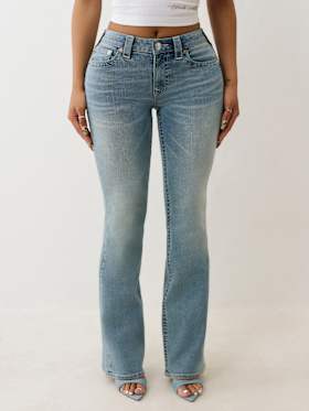 BECCA MID RISE BOOTCUT JEAN