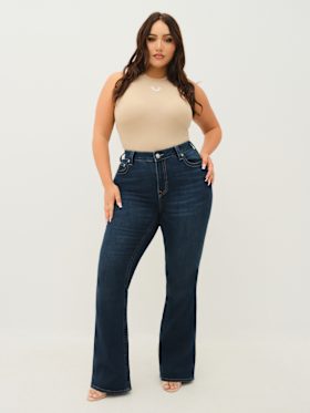 PLUS BECCA MID RISE BOOTCUT JEAN