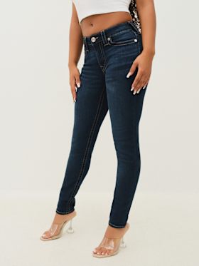 HALLE MID RISE SUPER SKINNY JEAN