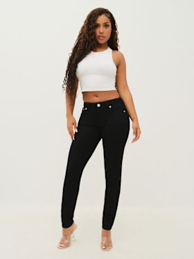HALLE MID RISE SUPER SKINNY JEAN