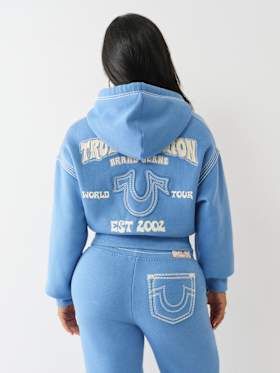 SUPER QT RELAXED ZIP HOODIE