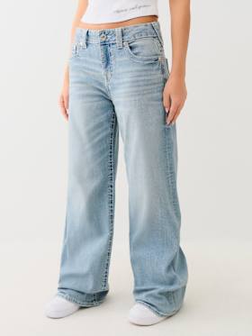 BOBBI MID RISE BIG T BAGGY JEAN