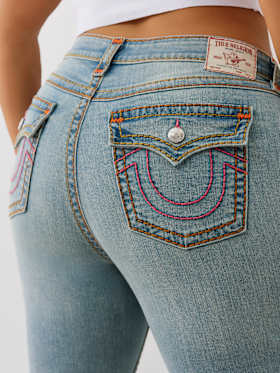 PLUS BECCA MID RISE SUPER T BOOTCUT JEAN