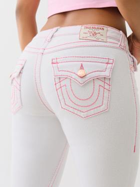 JOEY MID RISE BIG T FLARE JEAN