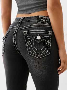 JENNIE MID RISE BIG T CURVY SKINNY JEAN