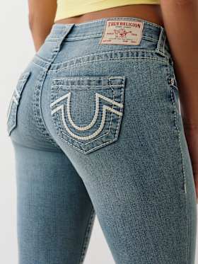 JENNIE BIG T BRAIDED HORSESHOE CURVY SKINNY JEAN