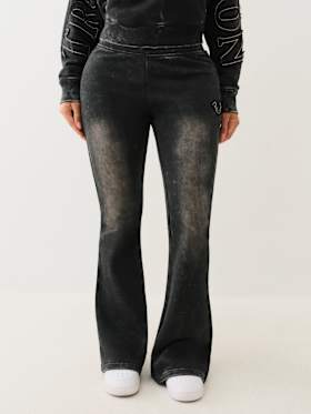 VINTAGE LOW RISE FLARE SWEAT PANT