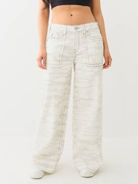 JESSIE MID RISE BIG T BAGGY JEAN