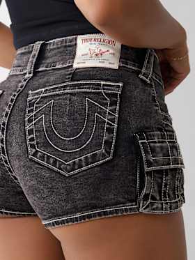 CARGO MID RISE HOT SHORT