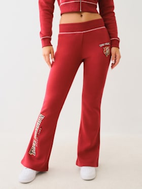 CRYSTAL TIGER FLARED SWEAT PANT