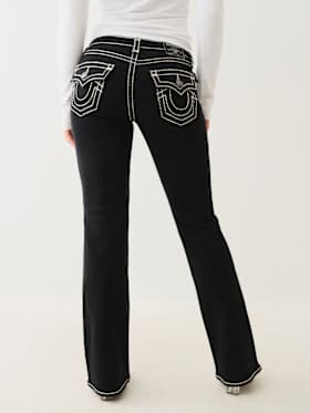 BECCA SUPER T MID RISE BOOTCUT JEAN