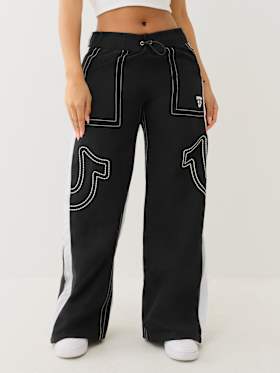 HORSESHOE BIG T NYLON TRACK PANT