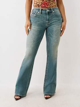 BECCA MID RISE BOOTCUT JEAN