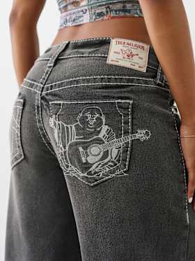 JESSIE BIG T BUDDHA POCKET BAGGY JEAN