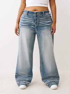 PLUS BOBBI BIG T BAGGY JEAN