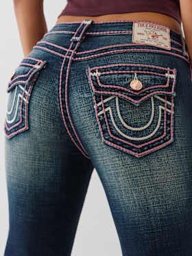 BECCA ROPE STITCH BOOTCUT JEAN