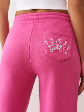 CRYSTAL CROWN BOYFRIEND JOGGER