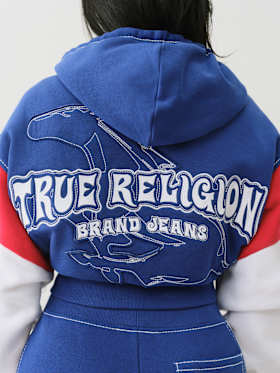 TRUE RELIGION X FORD BIG T ZIP HOODIE 