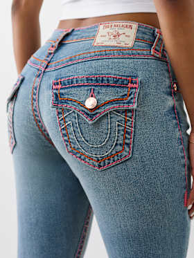JENNIE MID RISE SUPER T CURVY SKINNY JEAN