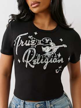 CRYSTAL BUDDHA BABY TEE
