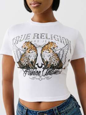 WINGED LEOPARD BABY TEE