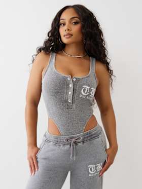 ACID WASHED BODY SUIT