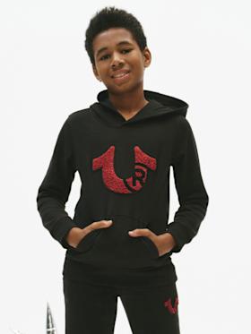 BOYS REGISTERED HORSESHOE HOODIE