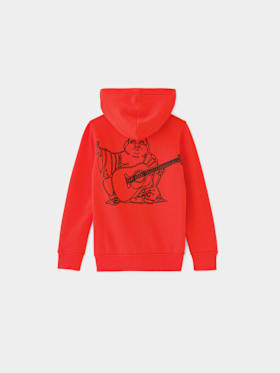 BOYS EMBROIDERED BUDDHA ZIP HOODIE