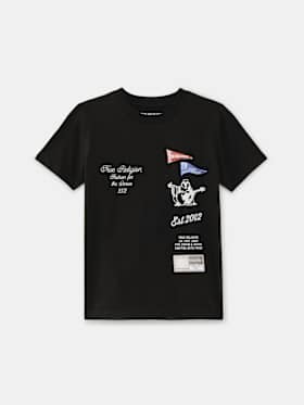 BOYS BUDDHA COLLEGIATE LOGO TEE