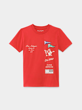 BOYS BUDDHA COLLEGIATE LOGO TEE